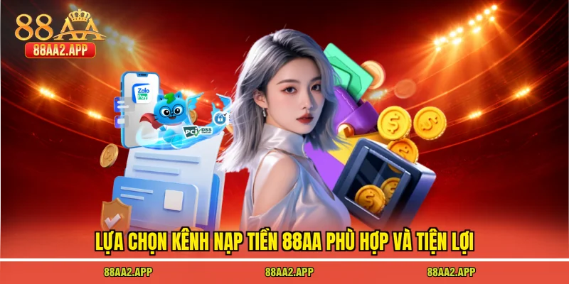 Lựa chọn kênh nạp tiền 88AA phù hợp và tiện lợi