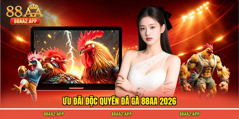 Ưu đãi độc quyền đá gà 88AA 2026